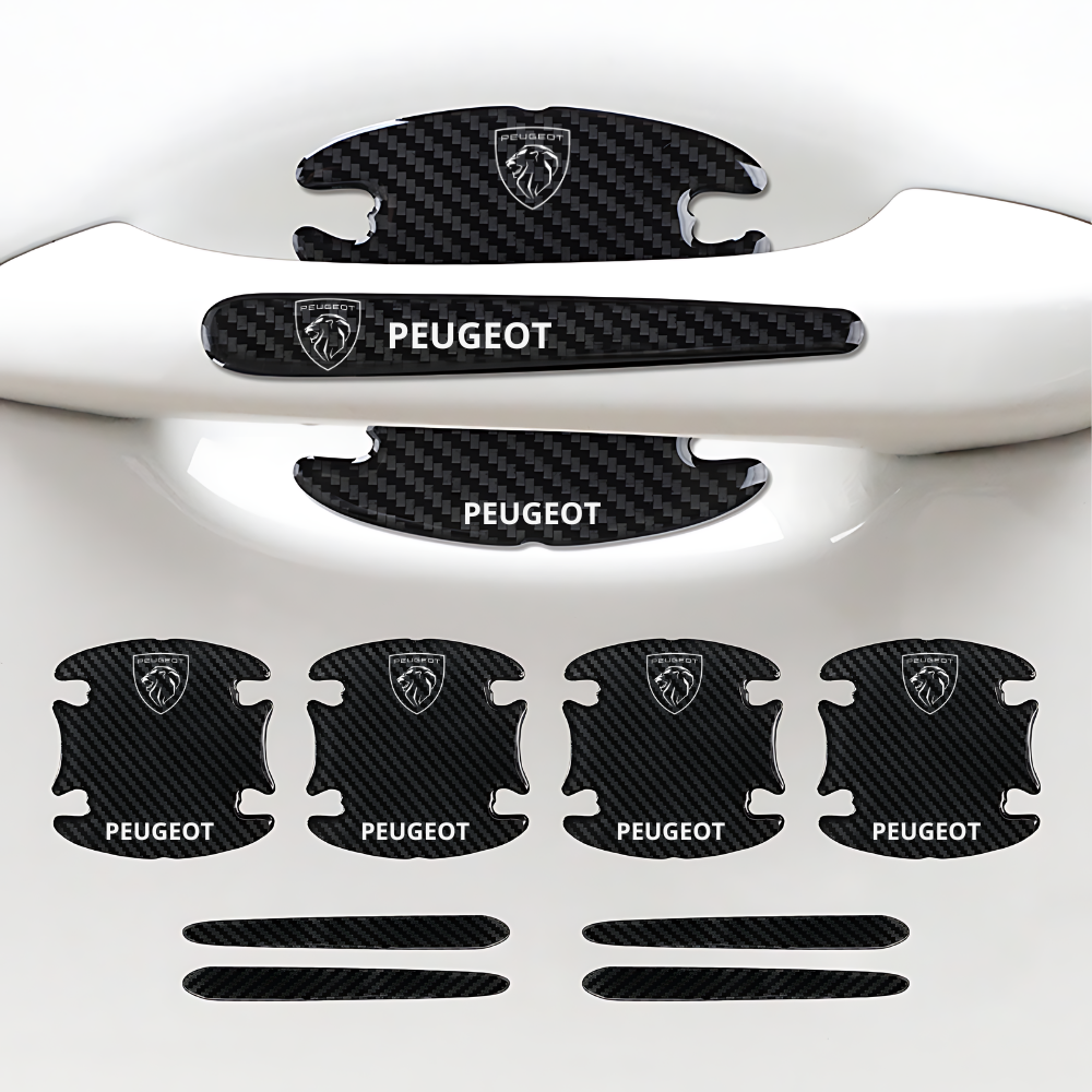 HandGrip PRO Peugeot (nuovo logo ufficiale) Nero carbonio